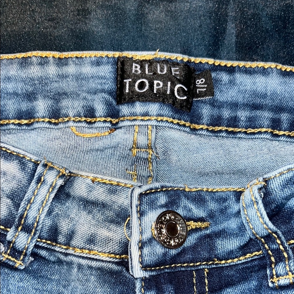 Blue Ripped Jeans - Picture 2 of 4